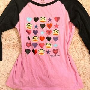 Y2k 2010 paul frank long sleeve